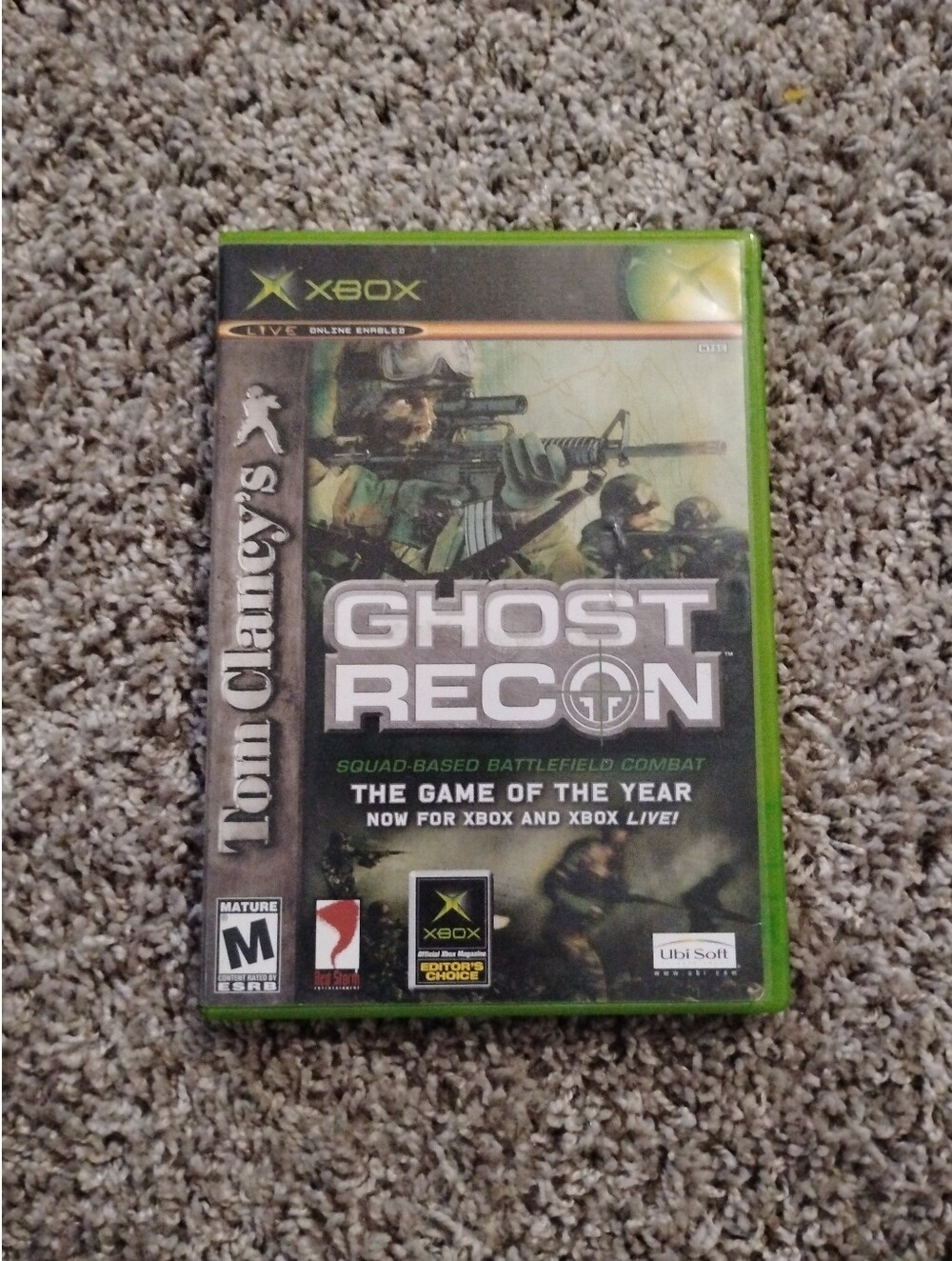 Tom Clancy's Ghost Recon - Original Xbox (Complete in Box / CIB w/ Manual)